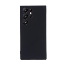 Helmet Case Liquid Silicone Samsung S23 Ultra, Black