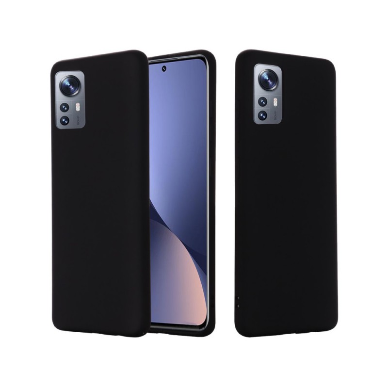 Helmet Case Liquid Silicone Xiaomi 12/12X, Black