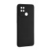 Helmet Case Liquid Silicone Redmi 10C, Black