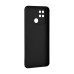 Helmet Case Liquid Silicone Redmi 10C, Black