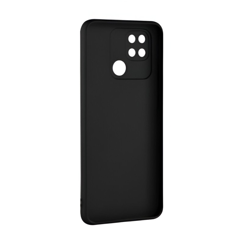 Helmet Case Liquid Silicone Redmi 10C, Black