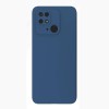 Helmet Case Liquid Silicone Redmi 10C, Blue