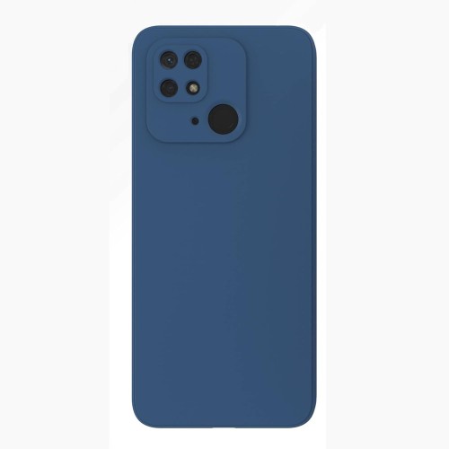 Helmet Case Liquid Silicone Redmi 10C, Blue