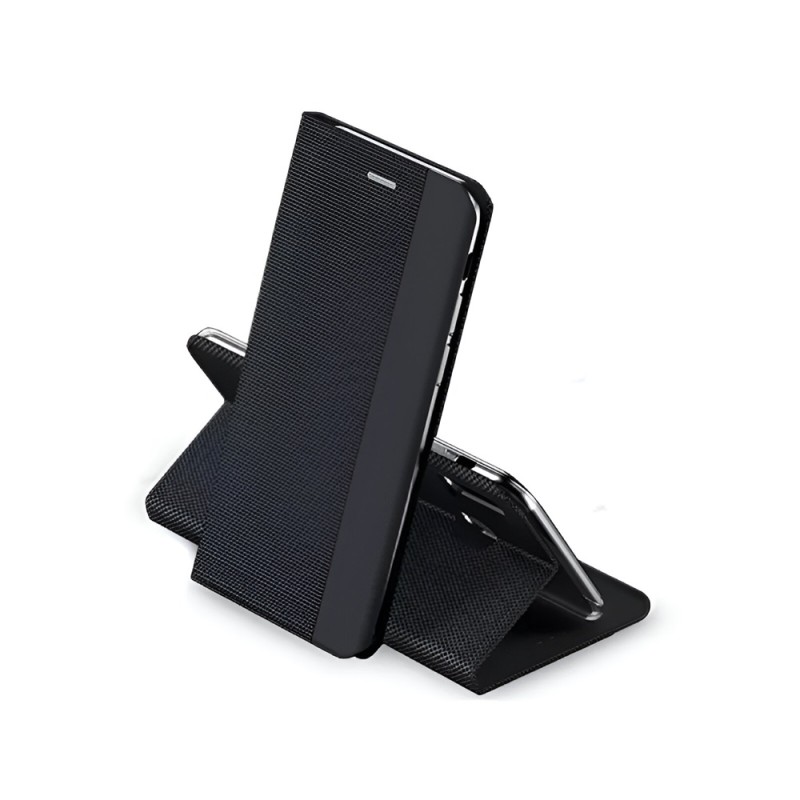 Helmet Case Shell Flip Nylon Oppo A38, Black 