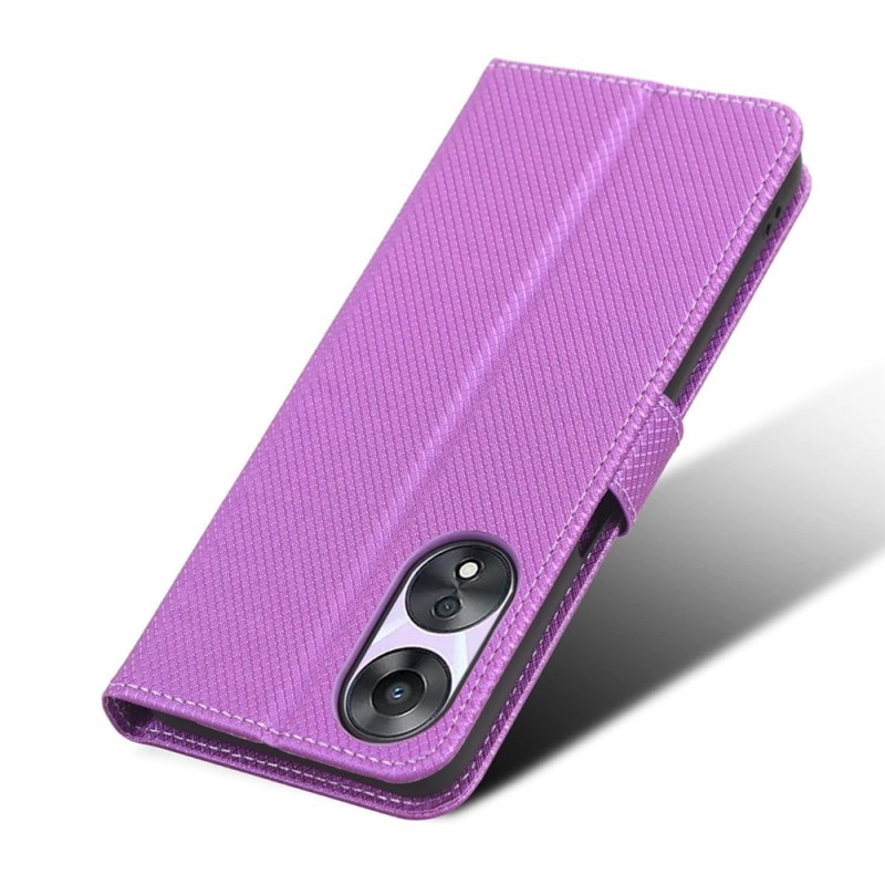 Helmet Case Shell Flip Nylon Oppo A38, Purple 
