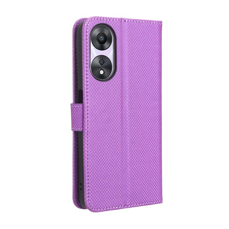 Helmet Case Shell Flip Nylon Oppo A58, Purple 