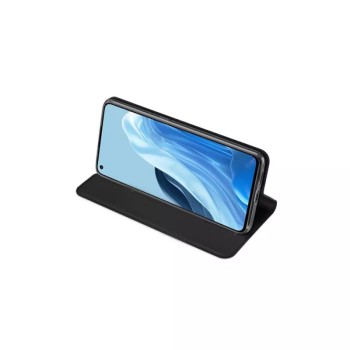 Helmet Case Shell Flip Nylon Oppo Reno 7 4G, Black