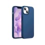 Helmet Case Silicone Soft Touch iPhone 15 Plus/14 Plus, Blue