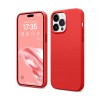 Helmet Case Silicone Soft Touch iPhone 14 Pro Max, Red