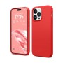 Helmet Case Silicone Soft Touch iPhone 14 Pro Max, Red
