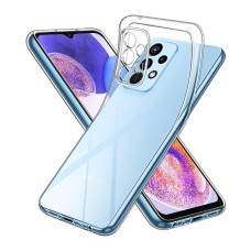 Helmet Case TPU Soft Samsung A23, Clear