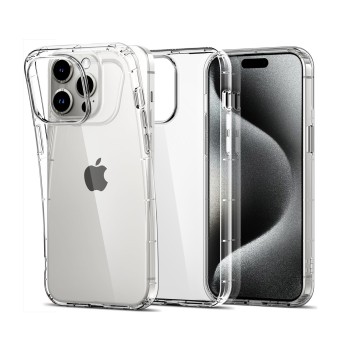 Helmet Case TPU Soft iPhone 15 Pro Max, Clear