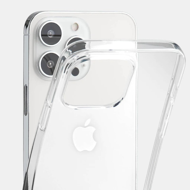 Helmet Case TPU Soft iPhone 15 Pro Max, Clear