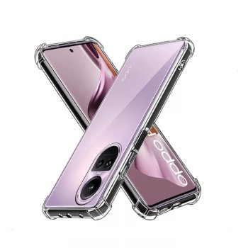 Helmet Case TPU Soft Oppo Reno 10, Clear