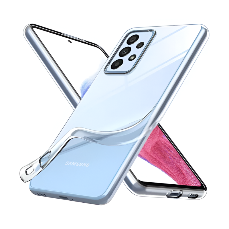 Helmet Case TPU Soft Samsung A53, Clear