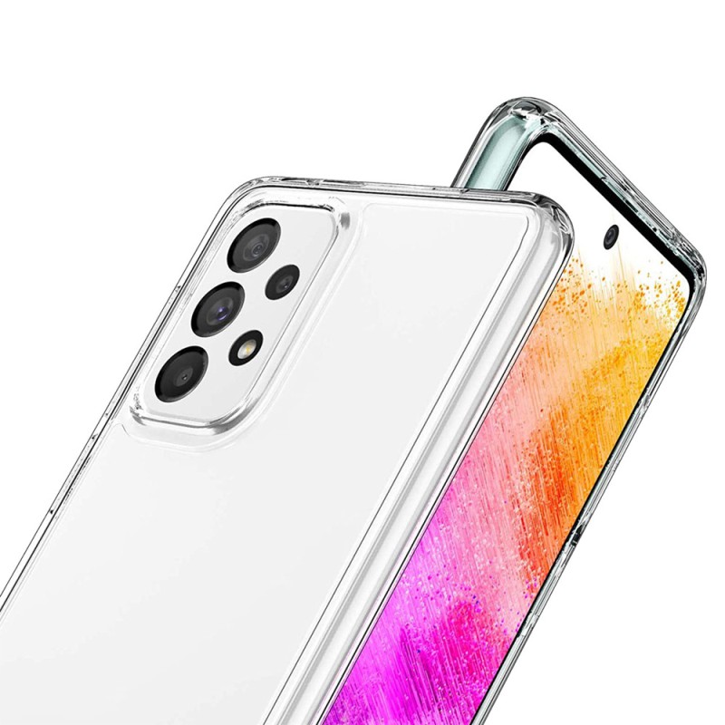 Helmet Case TPU Soft Samsung A73, Clear