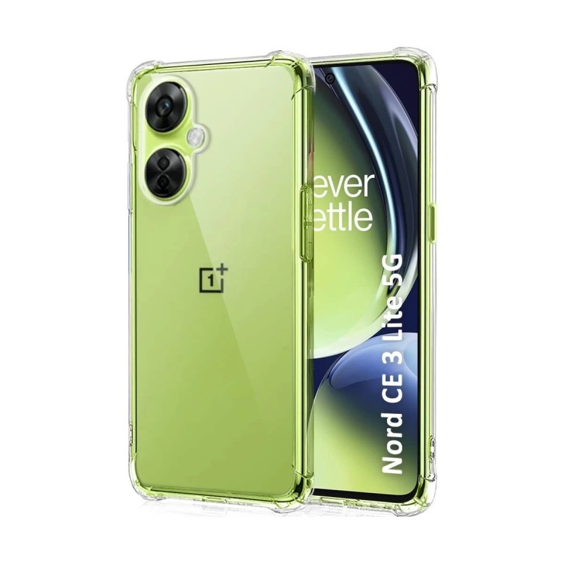 Helmet Case TPU Soft OnePlus CE3 Lite, Clear