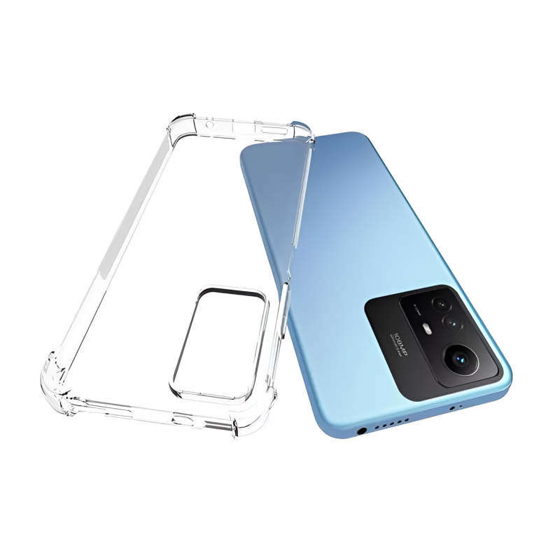 Helmet Case TPU Soft Redmi Note 12S, Clear