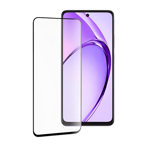 Helmet Diamond Glass 5D Oppo A40, Black