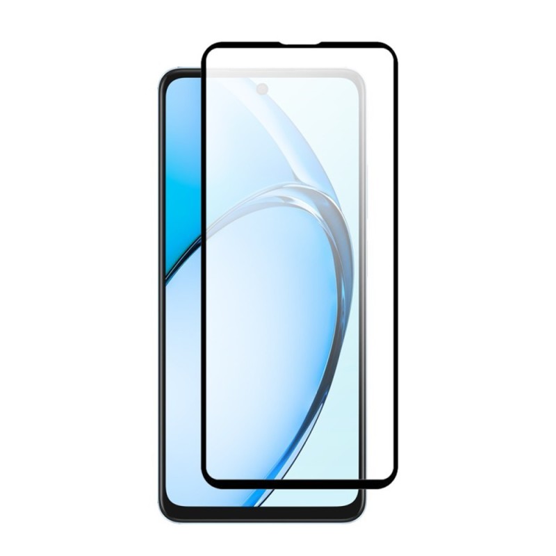 Helmet Diamond Glass 5D Oppo A60, Black