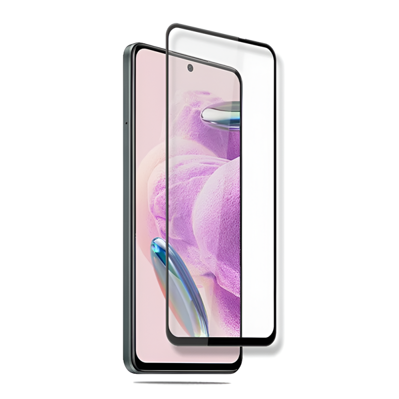 Helmet Diamond Glass 5D Redmi Note 12s/11/11s/10/10s, Black