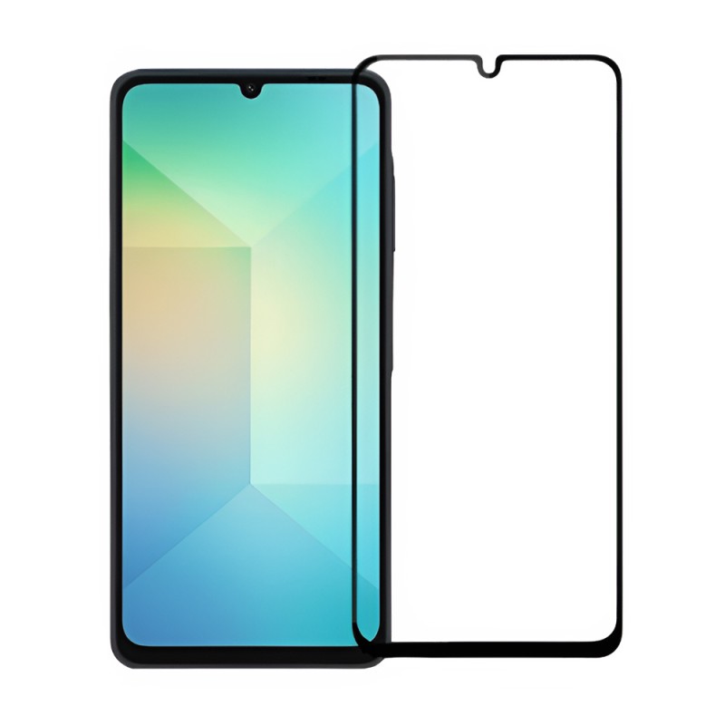 Helmet Diamond Glass 5D Samsung A06, Black