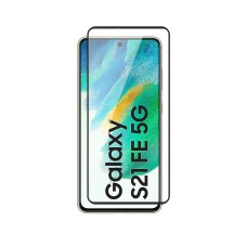 Helmet Diamond Glass 5D Samsung S21FE, Black