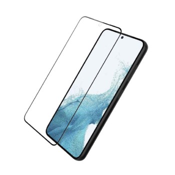 Helmet Diamond Glass 5D Samsung S23FE, Black