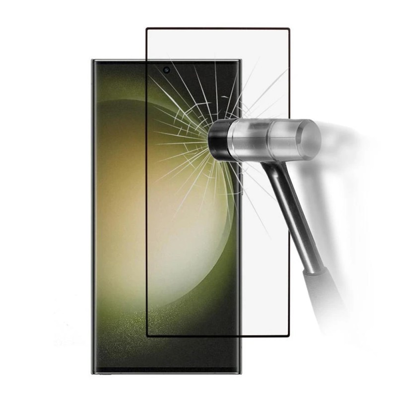 Helmet Diamond Glass 5D Samsung S24 Ultra, Black