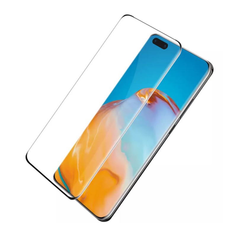 Helmet Diamond Glass 4D Huawei P40 Pro, Black
