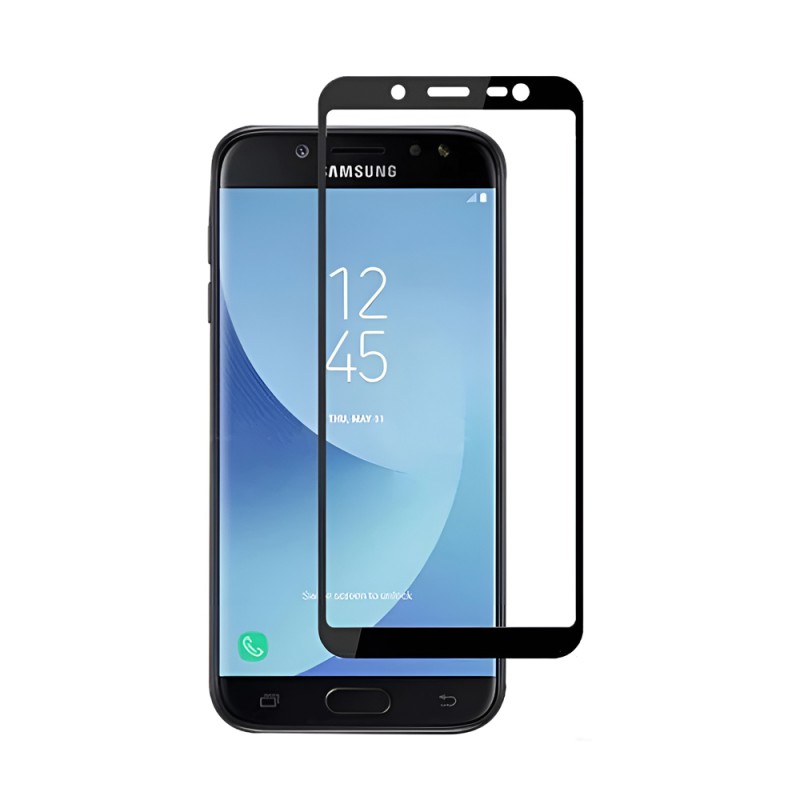 Helmet Diamond Glass 4D Samsung J4, Black