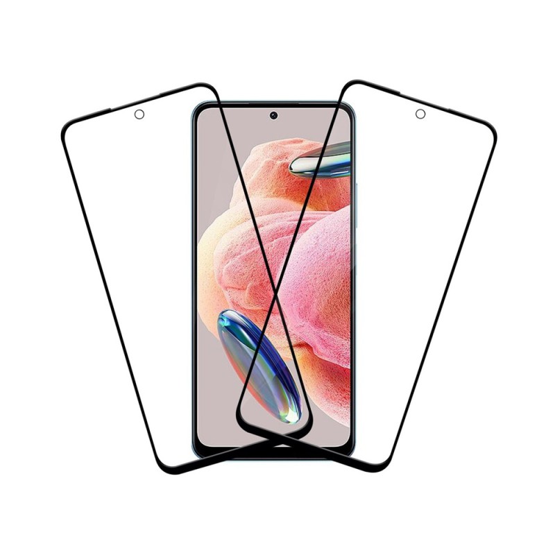 Helmet Diamond Glass 5D Redmi Note 12 4G/Note 9s/Pro/Max, Black