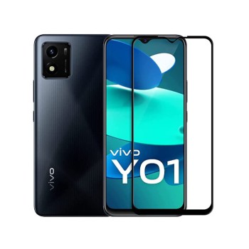 Helmet Diamond Glass 4D Vivo Y01, Black