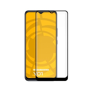 Helmet Diamond Glass 4D Vivo Y01, Black