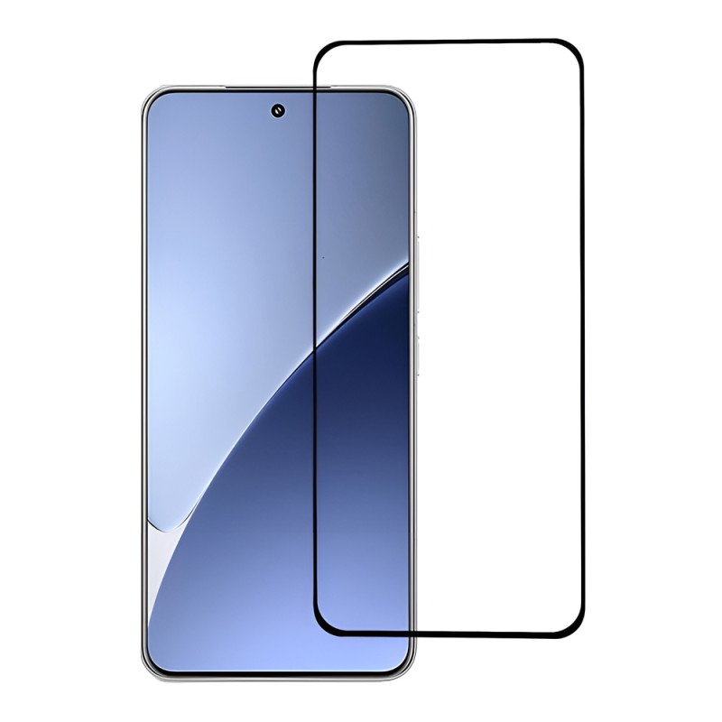 Helmet Diamond Glass 5D Xiaomi 15 PRO, Black