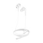 Helmet Earphones Lightning with Mic M2 Series, White