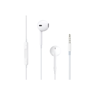 Helmet Earphones 3.5mm with Mic M1 Series, White