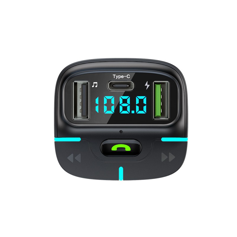 Helmet FM Transmitter with Car Charger G32, Black