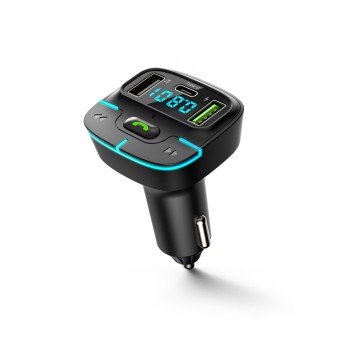 Helmet FM Transmitter with Car Charger G32, Black