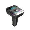 Helmet FM Transmitter 2*USB+1*PD 25W G40, Black