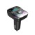 Helmet FM Transmitter 2*USB+1*PD 25W G40, Black
