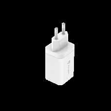 Helmet Wall Charger GaN 2*Type-C 45W 6A, White