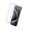 Helmet Diamond Glass 5D iPhone 15 Pro Max, Black Helmet Diamond Glass 5D iPhone 15 Pro Max, Black