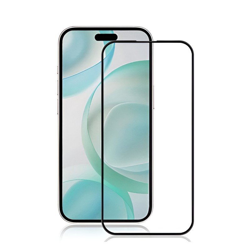 Helmet Diamond Glass 5D iPhone 16 Plus, Black