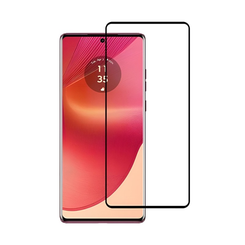 Helmet Diamond Glass 5D Motorola Edge50, Black