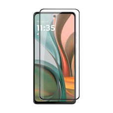 Helmet Diamond Glass 5D Motorola G75, Black