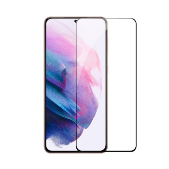 Helmet Diamond Glass 4D Full Glue Samsung S21FE, Black