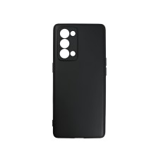 Helmet Case Liquid Silicone Oppo Reno 6 Pro 5G(Snapdragon), Black