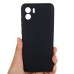 Helmet Case Liquid Silicone Redmi A2/A1, Black