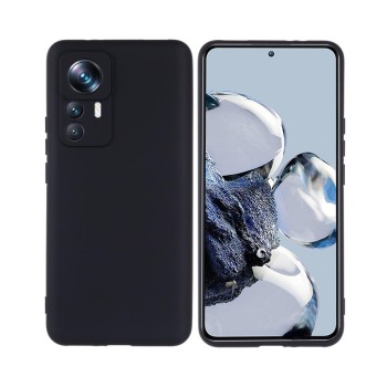 Helmet Case Liquid Silicone Xiaomi 12T/12T Pro, Black